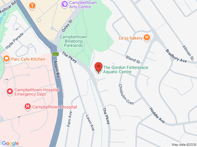 Map showing event location